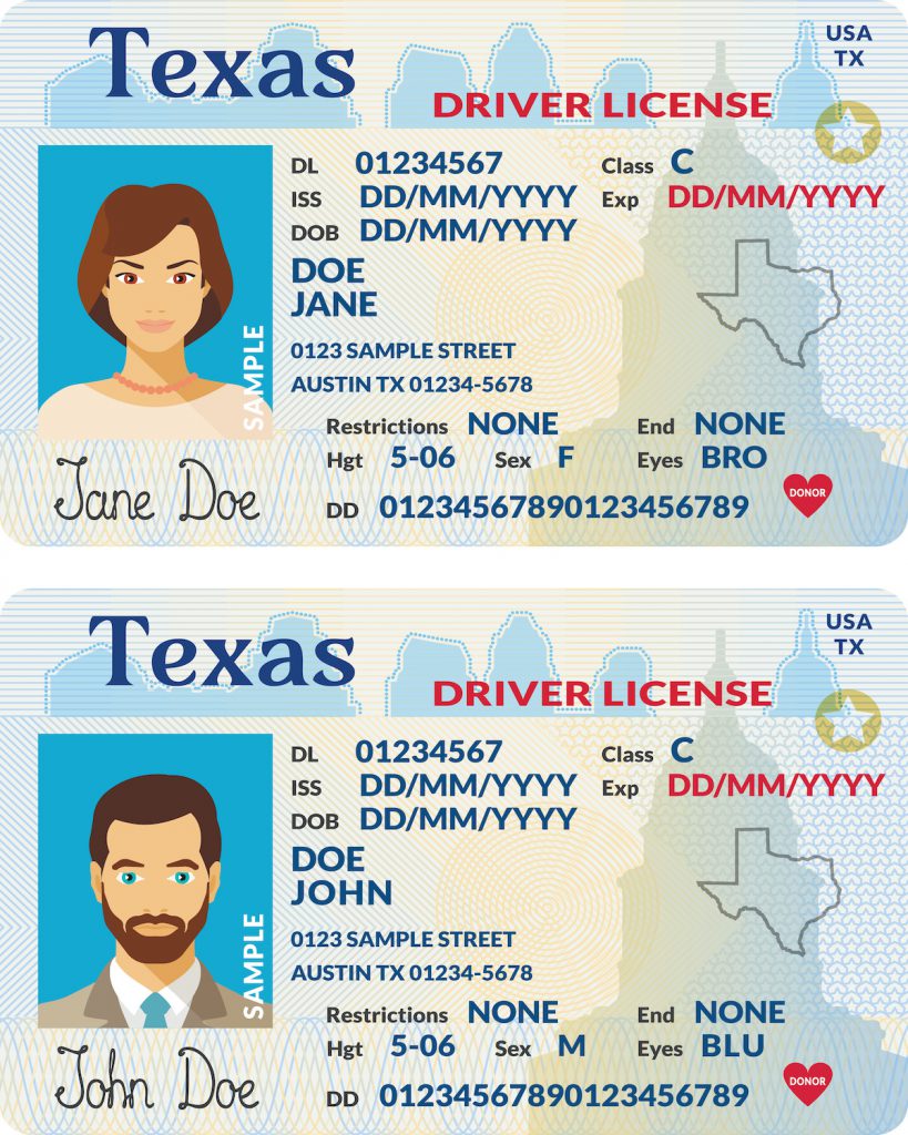 Identificación oficial Real ID en EE. UU.