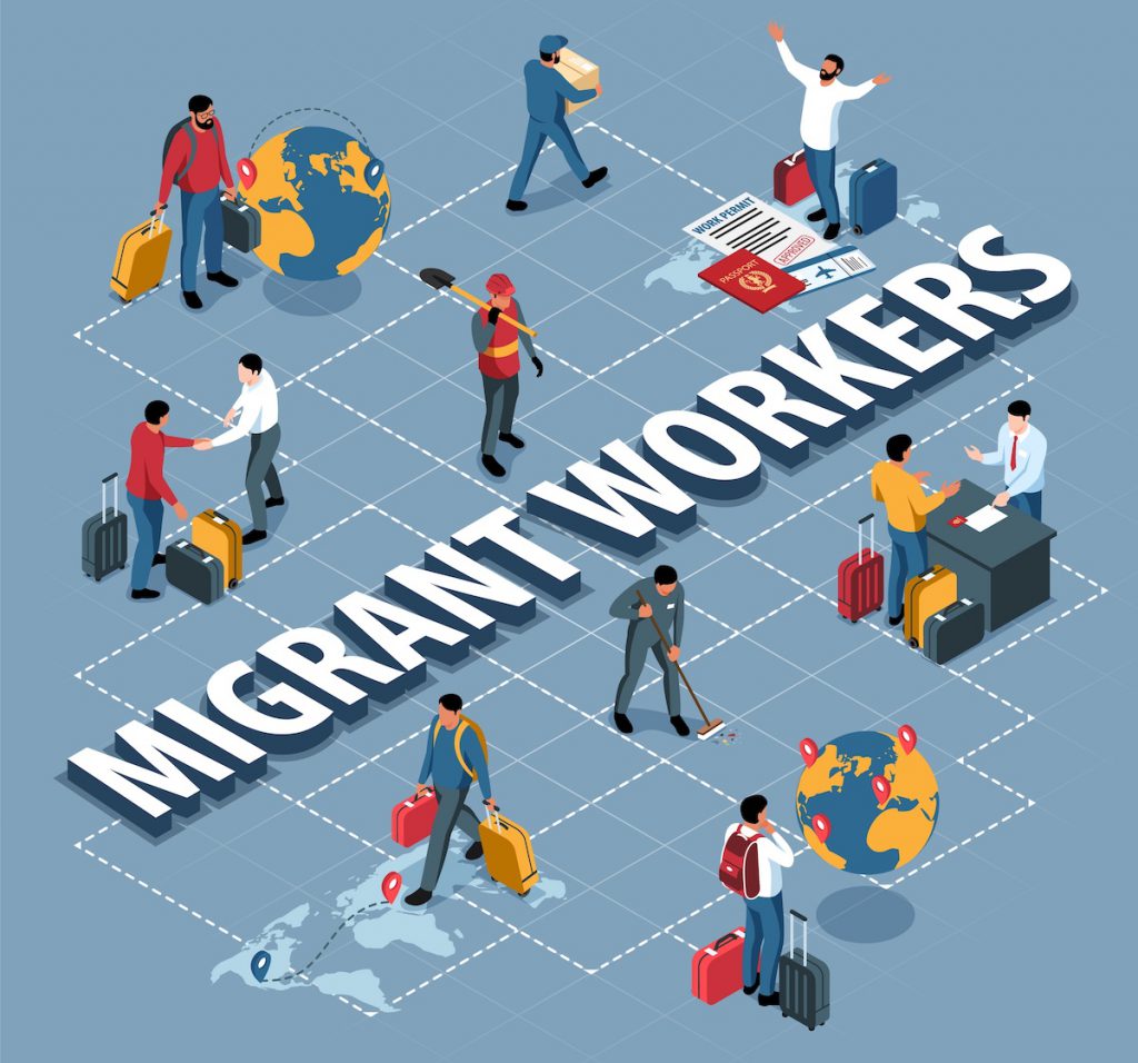 Los trabajadores especializados en algún área pueden ser solicitados a otros países.